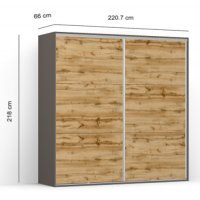 DRESSING LEX 221-218-66 D GRI/DWO